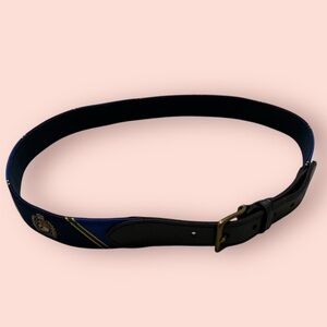 Vintage Polo Ralph Lauren Snowbeach Indian USA Crest Belt (1992)  ~~ Rare